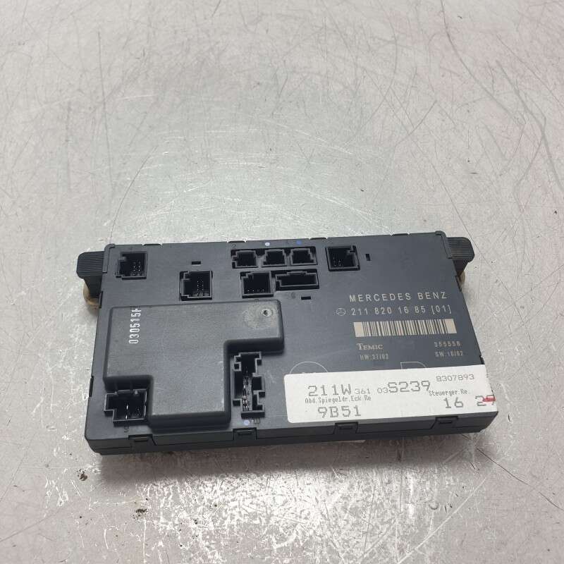 2118201685 Centralina portiera ant dx Mercedes E W211 2.7D 647961 2003