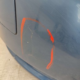 8N0807111MX paraurti anteriore Audi TT 8N MK1 1.8 Turbo 20V 225 CV 4X4 2001 colore blu parti da riparare e parti già riparate 