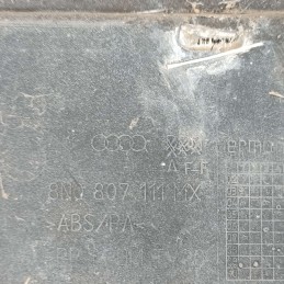 8N0807111MX paraurti anteriore Audi TT 8N MK1 1.8 Turbo 20V 225 CV 4X4 2001 colore blu parti da riparare e parti già riparate 