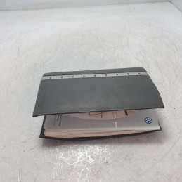 Bustina raccoglitore manuali uso e manutenzione VW Touareg 2.5 TDI R5 DPF 128 KW 2004 BAC originali in inglese e tedesco
