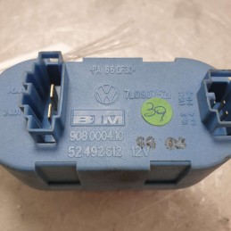 7L0907521 resistenza resistore stufa VW Touareg 2.5 TDI R5 DPF 128 KW 2004 BAC riscaldamento abitacolo 