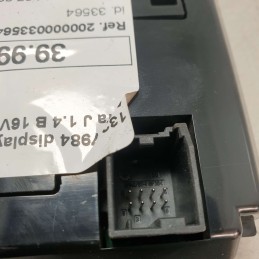 13267984 display schermo multifunzione Opel Astra J 1.4 B 16V 74 KW A14XER 2011