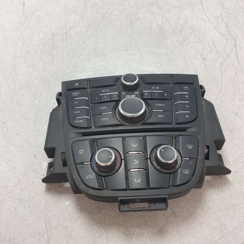 13346050 pannello gruppo comandi clima autoradio stereo Opel Astra J 1.4 B 16V 74 KW A14XER 2011