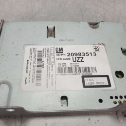 20983513 autoradio stereo lettore CD Opel Astra J 1.4 B 16V 74 KW A14XER 2011 Panasonic