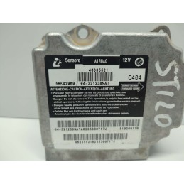 46835521 CENTRALINA SENSORE AIRBAG FIAT STILO 1.9 85KW 2001  5WK42969