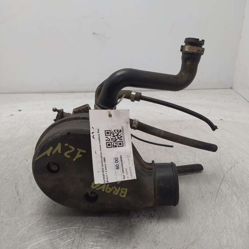 0438201523 Carburatore mono iniettore Fiat Bravo 1.4 benz 1998