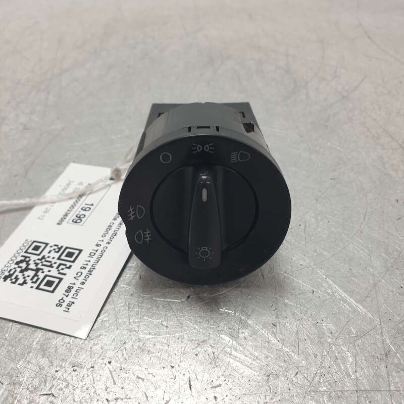 1C0941531A interruttore commutatore luci fari VW New Beetle cabrio 1.9 TDI 115 CV 1997-05