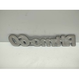 LOGO FREGIO SCRITTA FIAT RITMO 60 METALLO NUOVO