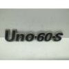 LOGO FREGIO SCRITTA FIAT UNO 60 S NUOVO