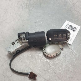 9673257480 Cilindretto commutatore avvio con chiave Peugeot 208 1.4d 50kw 8H01 2014