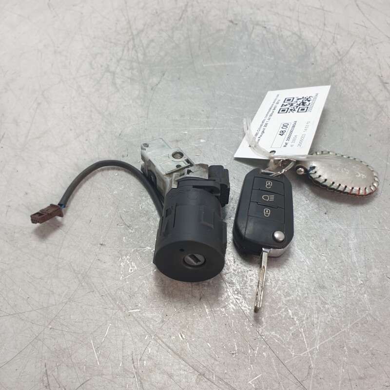 9673257480 Cilindretto commutatore avvio con chiave Peugeot 208 1.4d 50kw 8H01 2014