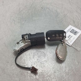 9673257480 Cilindretto commutatore avvio con chiave Peugeot 208 1.4d 50kw 8H01 2014