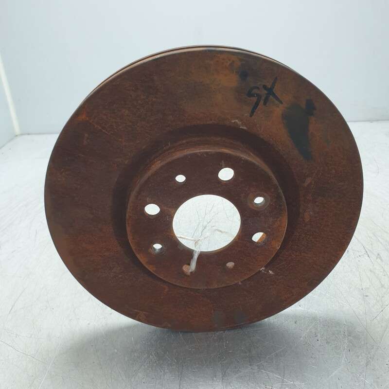 Disco freno ventilato Alfa Romeo Mito 955 1.6 JTDM 85 KW 2009 anteriore sinistro SX