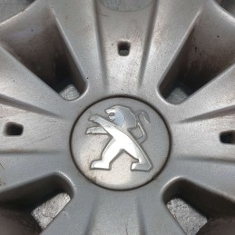 9673846277 Copricerchi coppa ruota r15 Peugeot 208 1.4d 50kw 8H01 2014