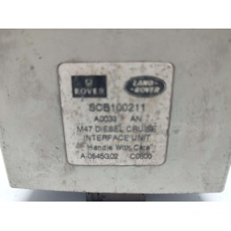 SCB100211 CENTRALINA CRUISE CONTROL ROVER 75 2.0 TD 1999-05