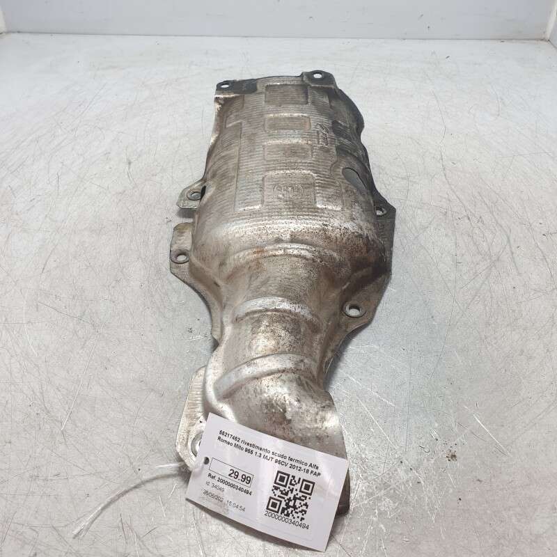 55217452 rivestimento scudo termico Alfa Romeo Mito 955 1.3 MJT 95CV 2012-18 FAP