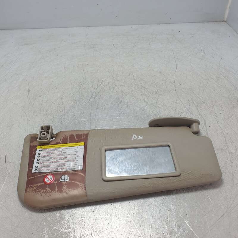 Aletta pantina parasole anteriore destro DX Alfa Romeo Mito 955 1.3 MJT 95CV 2012-18