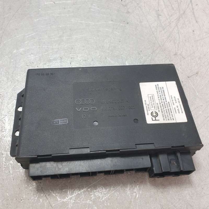 8N8962267A centralina ecu comfort Audi TT 8N MK1 1.8 Turbo 20V 225 CV 4X4 2001 chiusura portiere
