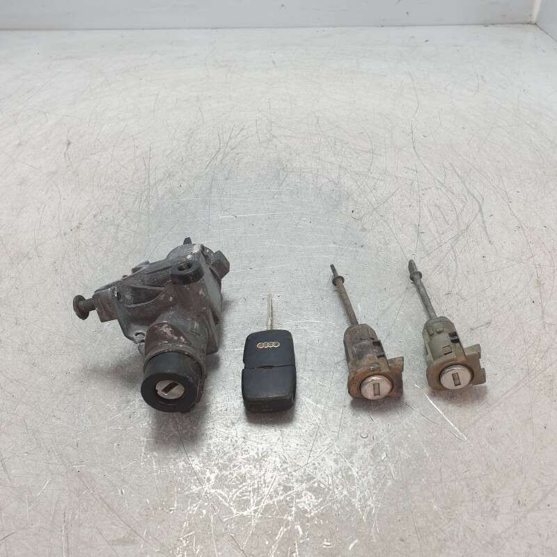 4B0905851B kit blocchetto accensione cilindretti portiere x2 Audi TT 8N MK1 1.8 Turbo 20V 225 CV 4X4 2001 una chiave dotazione