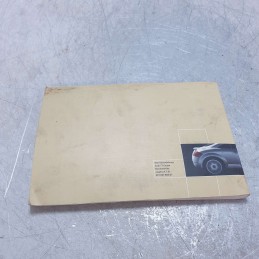 Manuale libretto uso e manutenzione Audi TT 8N MK1 1.8 Turbo 20V 225 CV 4X4 2001 originale in inglese