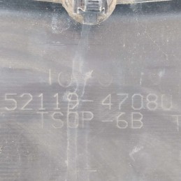 52119-47080 paraurti anteriore Toyota Prius XW30 Ibrid 1.8 HSD 73 KW 99 CV 2009-15 bianco ATTENZIONARE FOTO