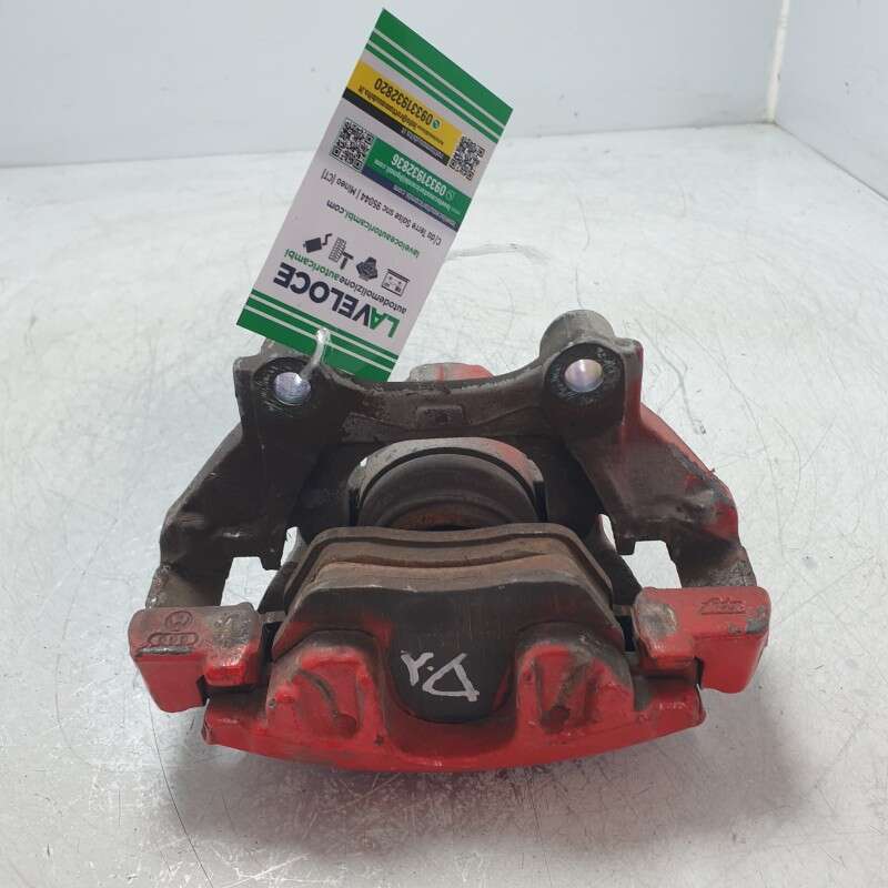 Pinza staffa freno Audi TT 8N MK1 1.8 T 20V quattro roadster 225CV 2003 anteriore destra DX rossa