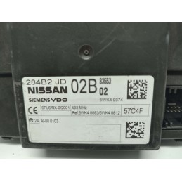 284B2JD02B CENTRALINA CONFORT NISSAN QASHQAI J10 2010 SIEMENS 5WK49374
