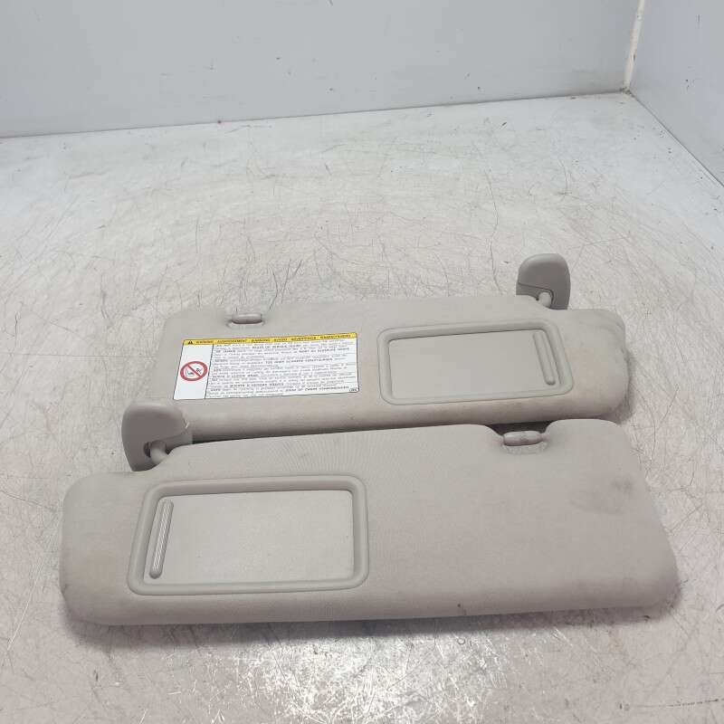 Alette parasole pantine dx sx Toyota Prius XW30 Ibrid 1.8 HSD 73 KW 99 CV 2009-15