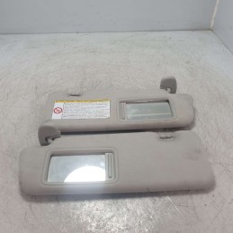 Alette parasole pantine dx sx Toyota Prius XW30 Ibrid 1.8 HSD 73 KW 99 CV 2009-15