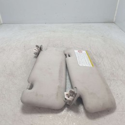 Alette parasole pantine dx sx Toyota Prius XW30 Ibrid 1.8 HSD 73 KW 99 CV 2009-15