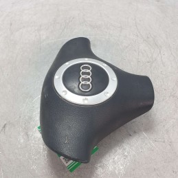 8N0880201 airbag volante lato guidatore SX Audi TT 8N MK1 1.8 T 20V quattro roadster 225CV 2003 bullone fissaggio lato SX tronco