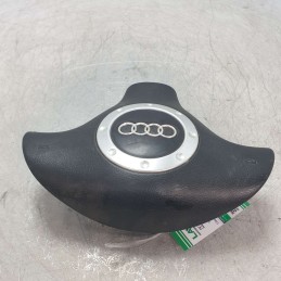 8N0880201 airbag volante lato guidatore SX Audi TT 8N MK1 1.8 T 20V quattro roadster 225CV 2003 bullone fissaggio lato SX tronco