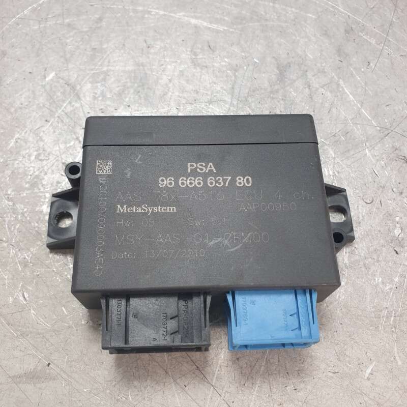 9666663780 centralina ecu sensori parcheggio Peugeot 5008 Suv MK1 1.6 D 82 KW 2009-16