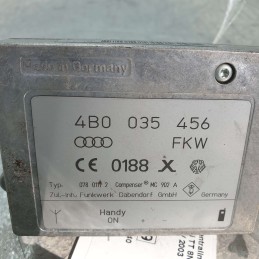 4B0035456 centralina amplificatore antenna autoradio Audi TT 8N MK1 1.8 T 20V quattro roadster 225CV 2003
