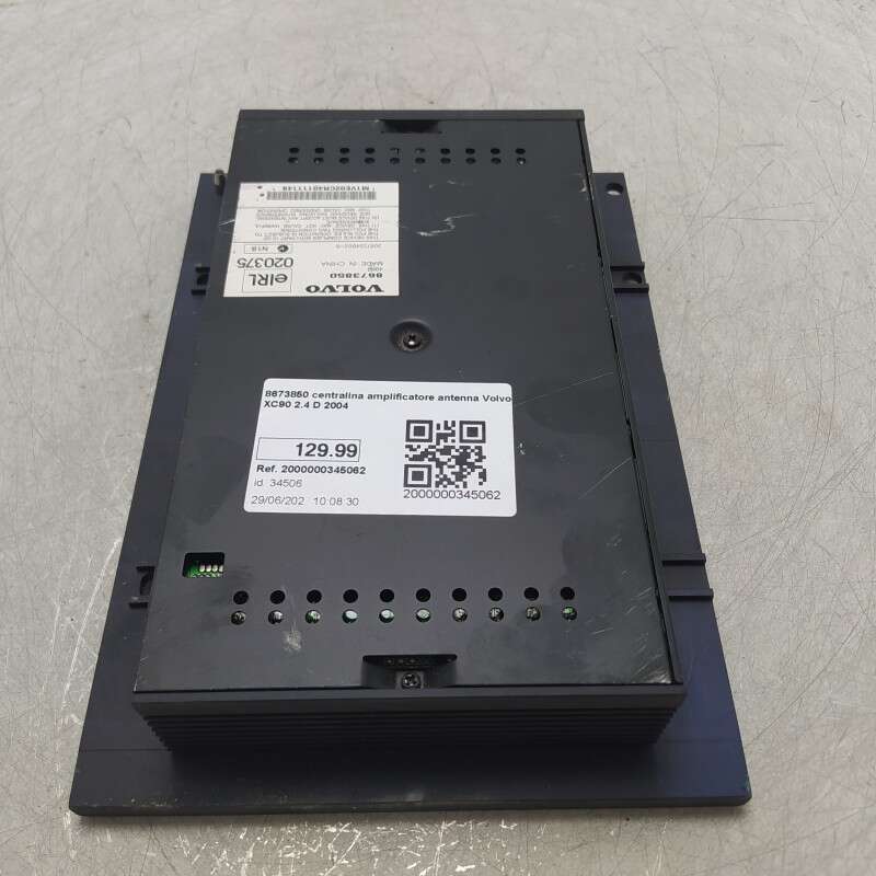 8673850 centralina amplificatore antenna Volvo XC90 2.4 D 2004