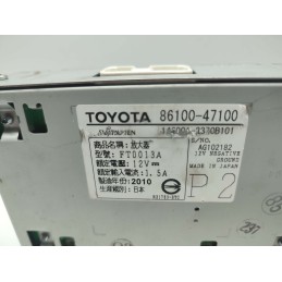 86100-47100 CENTRALINA AMPLIFICATORE AUTORADIO TOYOTA PRIUS W3 1.8 HYBRID 
