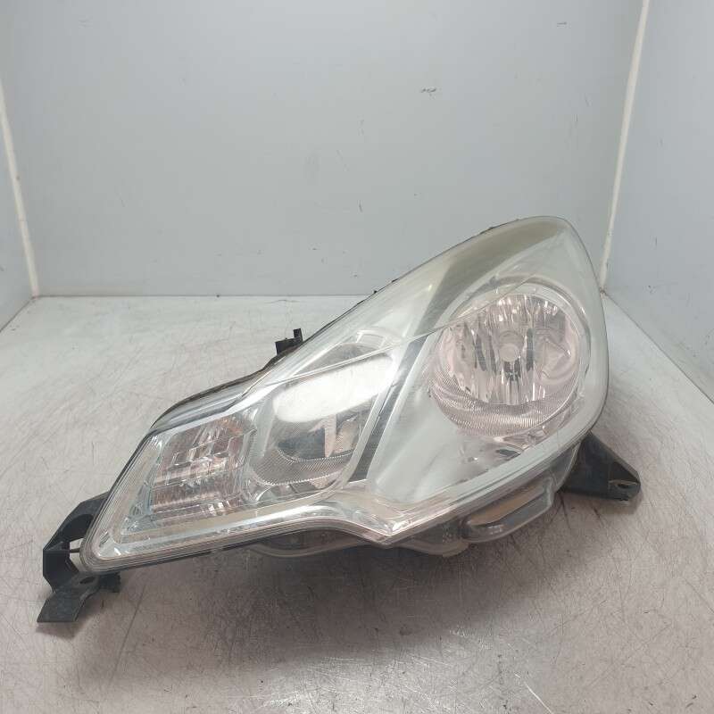 9673814980 Faro fanale proiettore gruppo ottico ant sx Citroen C3 1.4HDI 50KW 8H01 2014