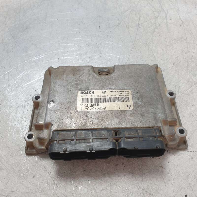 Centralina ecu modulo controllo motore Fiat Stilo 1.9 JTD 2001-10 55198058 Bosch