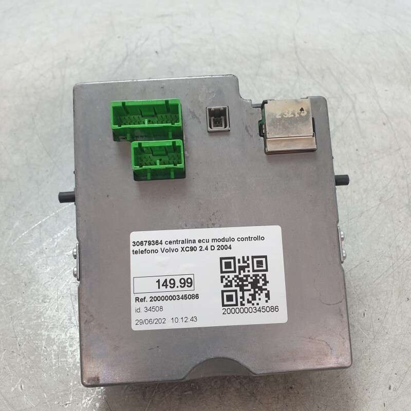 30679364 centralina ecu modulo controllo telefono Volvo XC90 2.4 D 2004