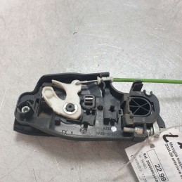 Maniglia supporto esterna portiera Lancia Musa 2004-08 anteriore destra nero