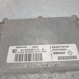 8200774747 Centralina ecu motore Renault New Twingo 1.2 43kw D7FA8 2009