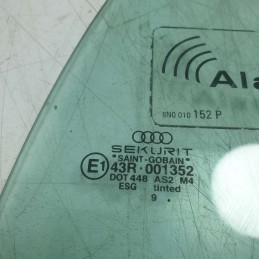 43R-001352 vetro scendente anteriore destro DX Audi TT 8N MK1 1.8 T 20V quattro roadster 225CV 2003 8N8845202B
