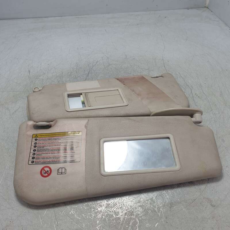 Coppia alette pantine parasole Fiat Grande Punto 199 2005-13 anteriore DX SX
