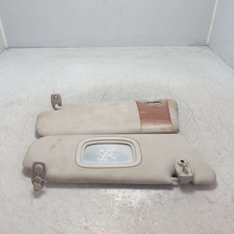 Coppia alette pantine parasole Fiat Stilo 192 2001-10 anteriore DX SX