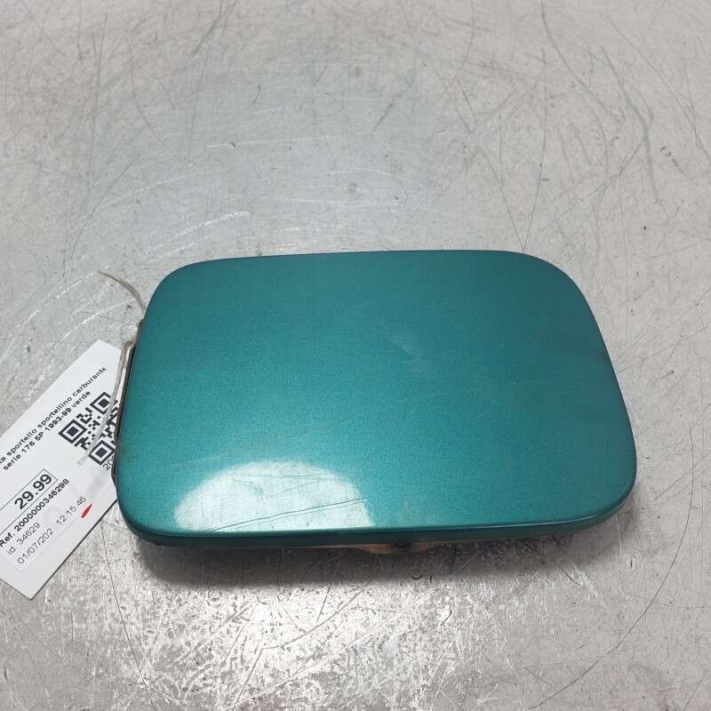 77360620 aletta sportello sportellino carburante Fiat Punto 1° serie 176 5P 1993-99 verde