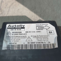 9803832380 Centralina airbag Citroen C3 1.4HDI 50KW 8H01 2014
