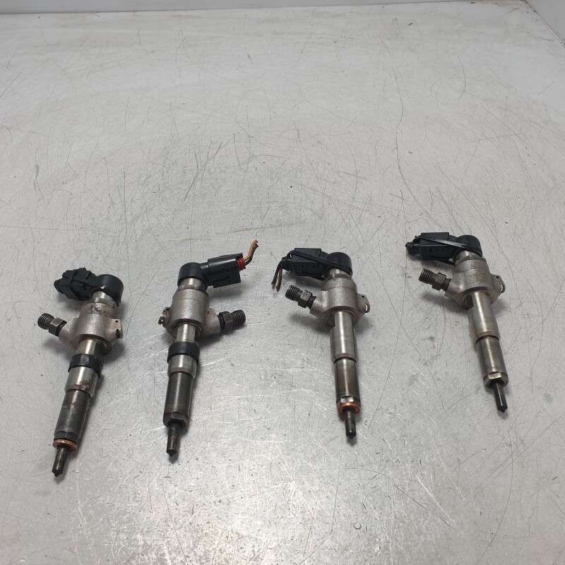 9645988580 serie kit x4 iniettori carburante Citroen C3 MK1 1.4 HDI 50 KW 68 Cv 8HX 2002-10 Siemens