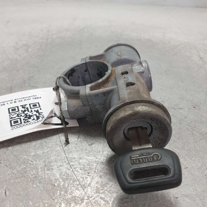 336565 blocchetto accensione avviamento Piaggio Porter pick up 235 1.0 B 33 KW 1994 con una chiave