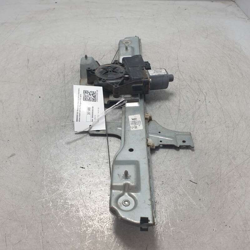 9806088180 Motorino meccanismo alzavetro alzacristalli ant sx Peugeot 208 2014