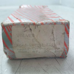 57.20.028 set kit 4 valvole scarico Ford Capri Escort Fiesta 1298cc 110x8x31,5 mm